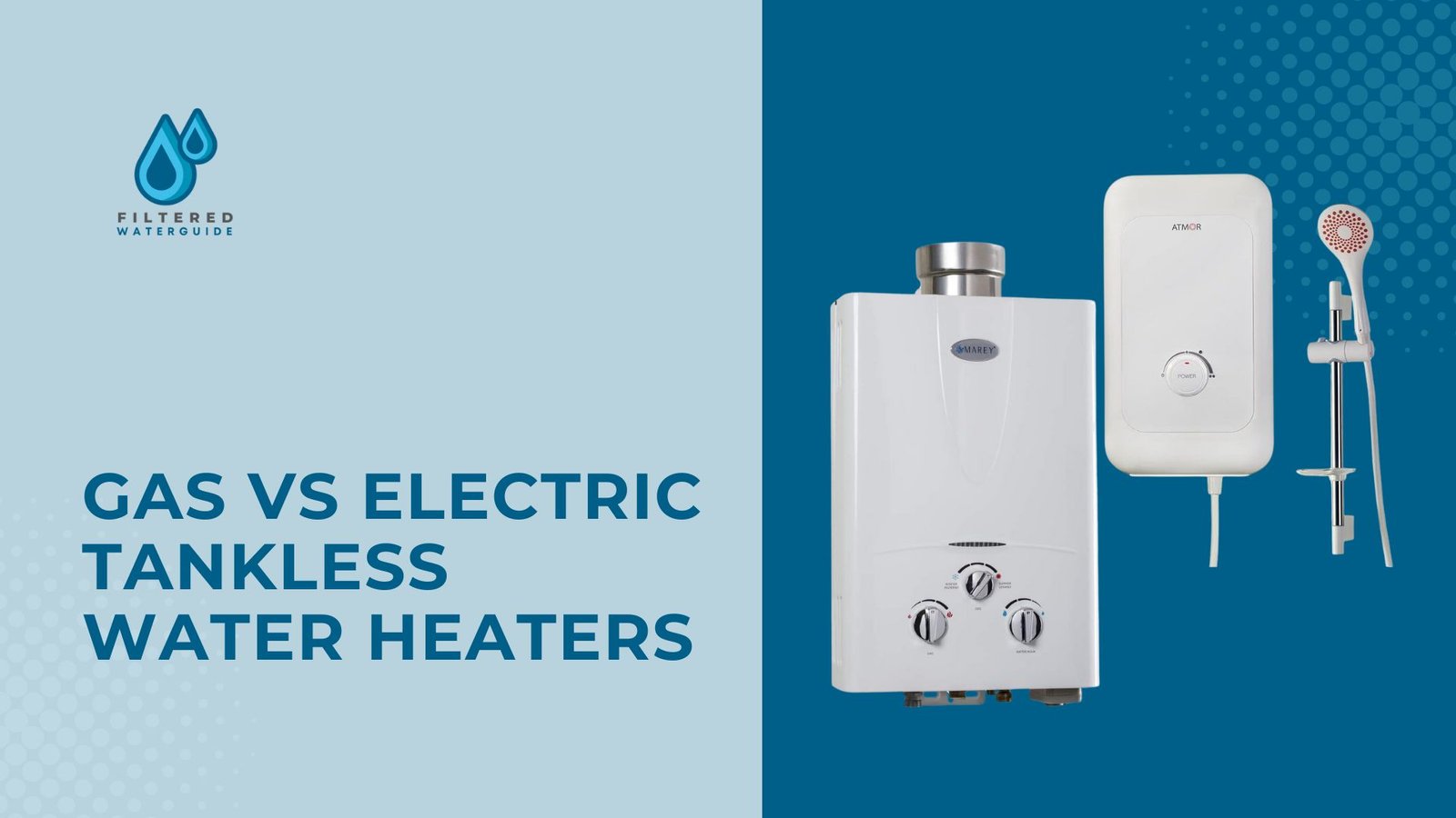 Gas vs electric tankless water heaters compared: design, functionality, and suitability for different needs.