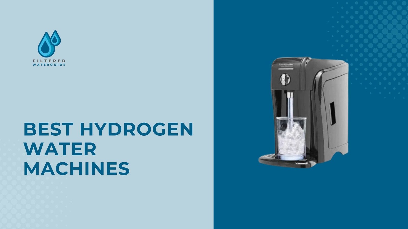 Top hydrogen water machines featuring sleek design, Culligan brand, and glass dispensing hydrogen-infused water.