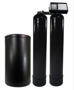 Best water softeners Fleck 9100 SXT dual tank system with digital controls for efficient water softening.