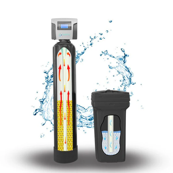 Best water softeners featuring Softpro Elite system showcasing advanced filtration and water treatment technology.