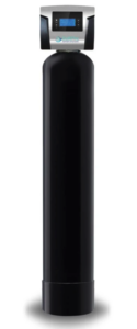 Best Whole House Water Filters Soft Pro unit featuring sleek black design with digital controls.