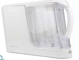 Ph Restore Alkaline water filter pitcher by Aquasana showcasing sleek design with transparent reservoir and ergonomic handle.