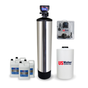 Sulfur Water Filter Maxtrixx Infusion System for iron and sulfur removal with digital control valve.